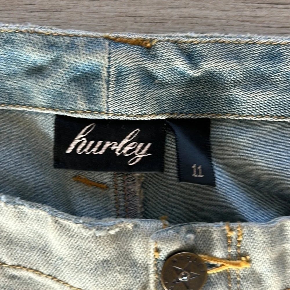 Hurley Y2K jeans size 11 low rise wide leg nwt